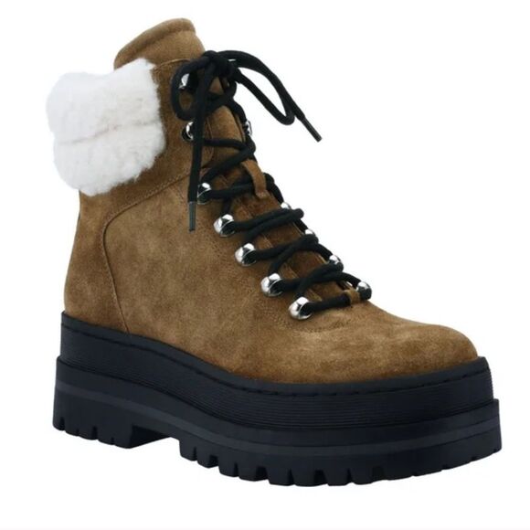 Marc Fisher Pierson Lug Sole Boot Size 7 NIB NWT Retail 239.00 - Picture 1 of 8